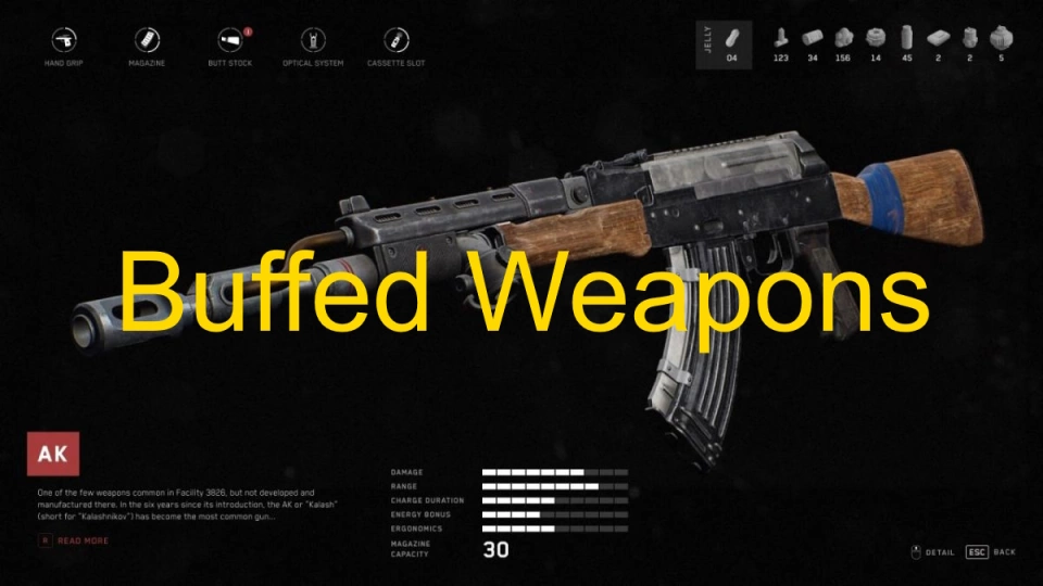 Buffed Weapons