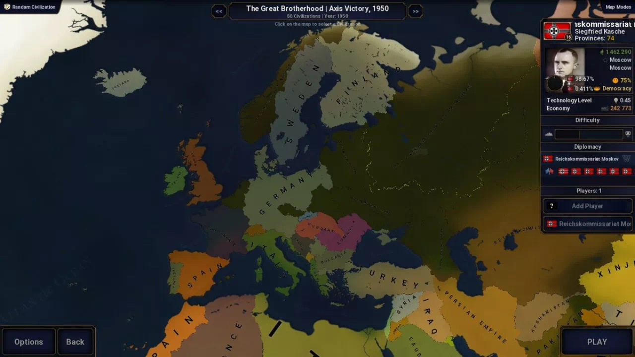 The Great Brotherhood | Axis Victory