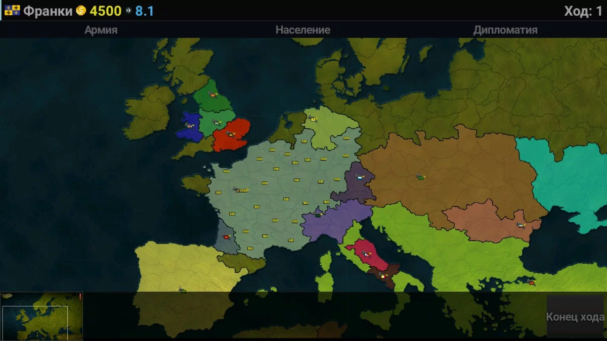 Europa 700 AD-1