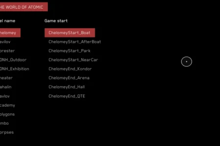 Hidden Debug Menu