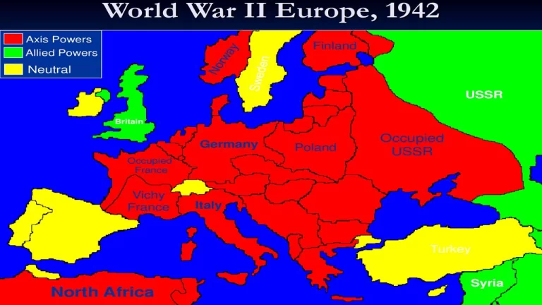 1942 г. в Европе