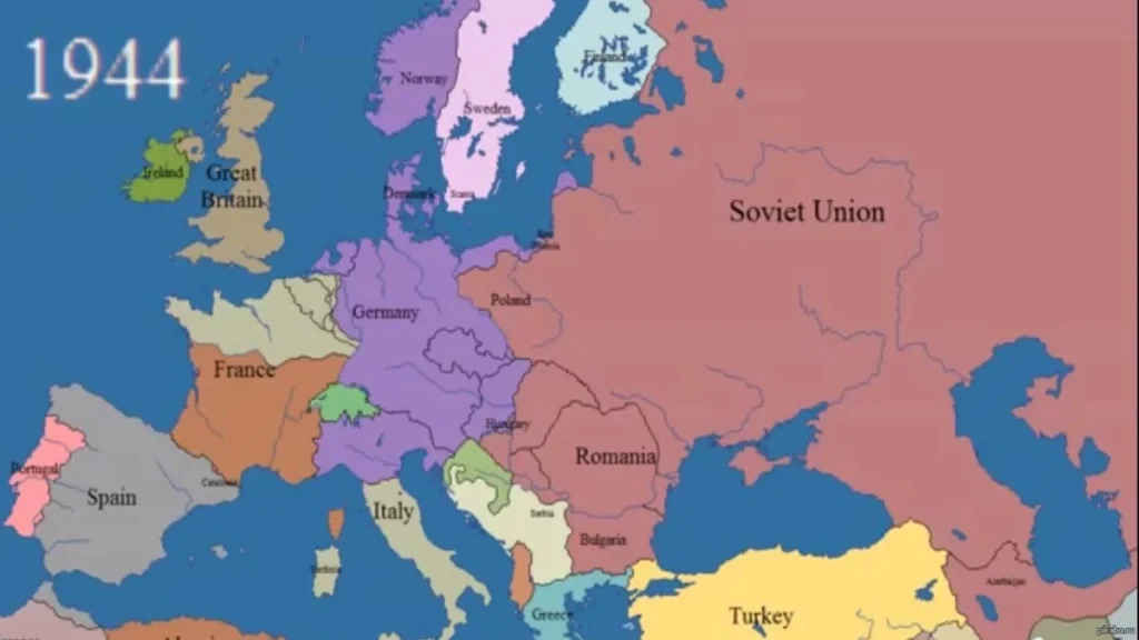1944 г. в Европе