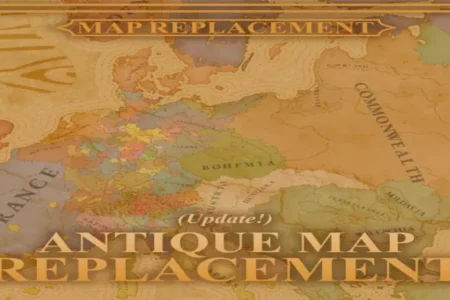 Antique Map Replacement