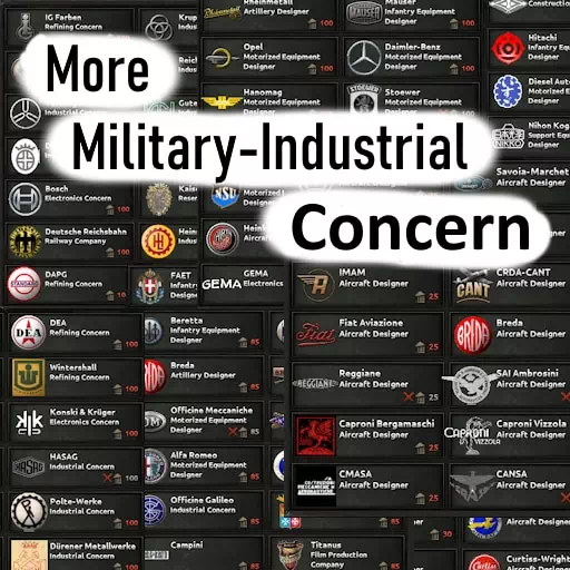 HoI 4: More Military-Industrial Concern
