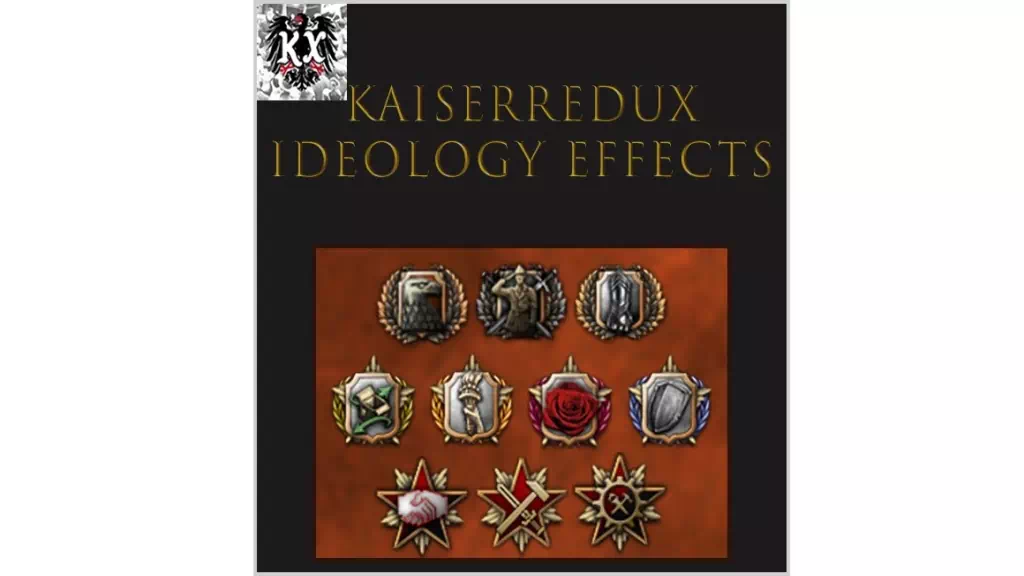 HoI 4: Kaiserredux Ideologies Effect