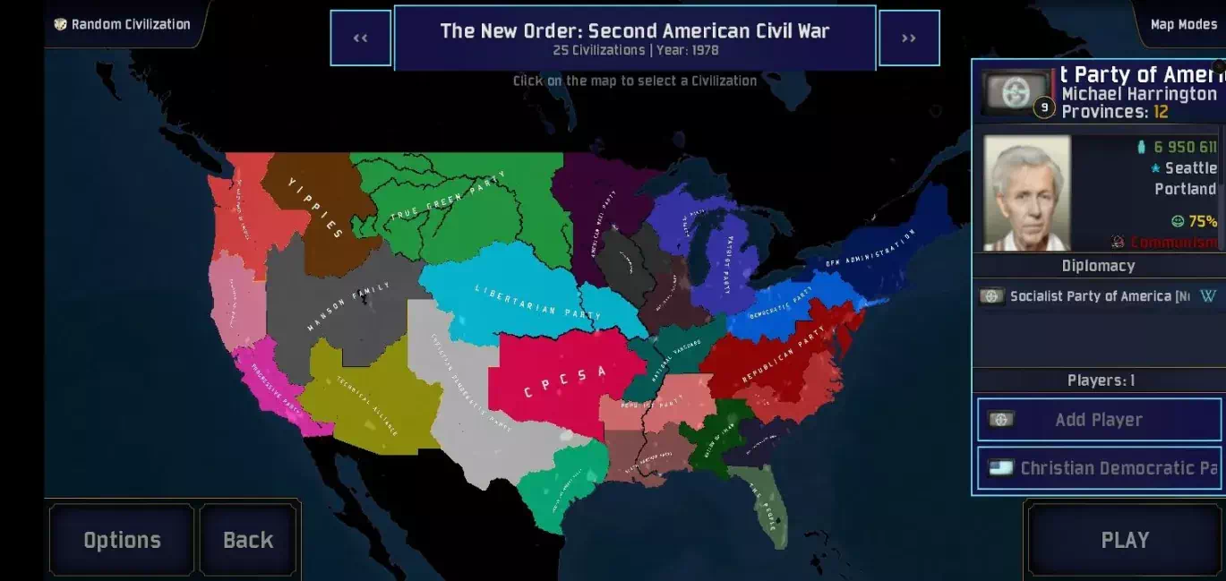 AoH 2: Second American Civil War