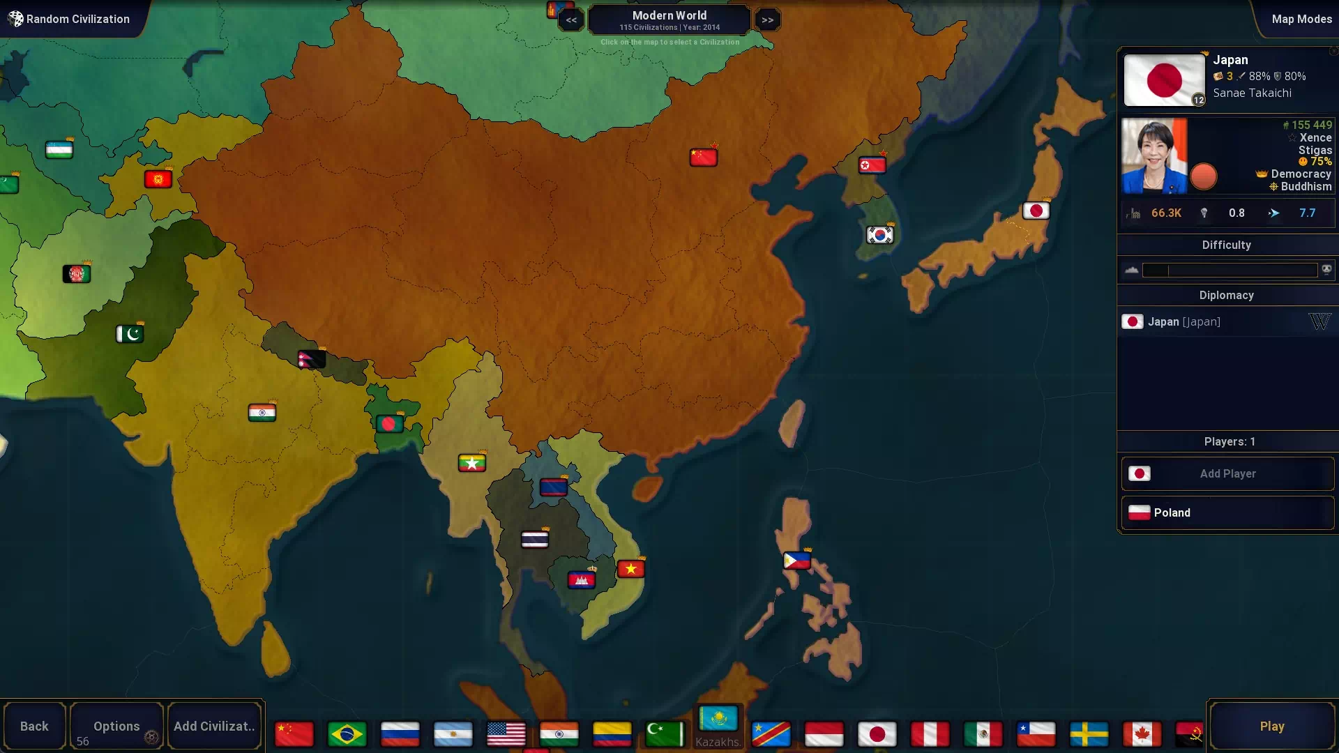 Earth Age of Civilizations 1 Map-2