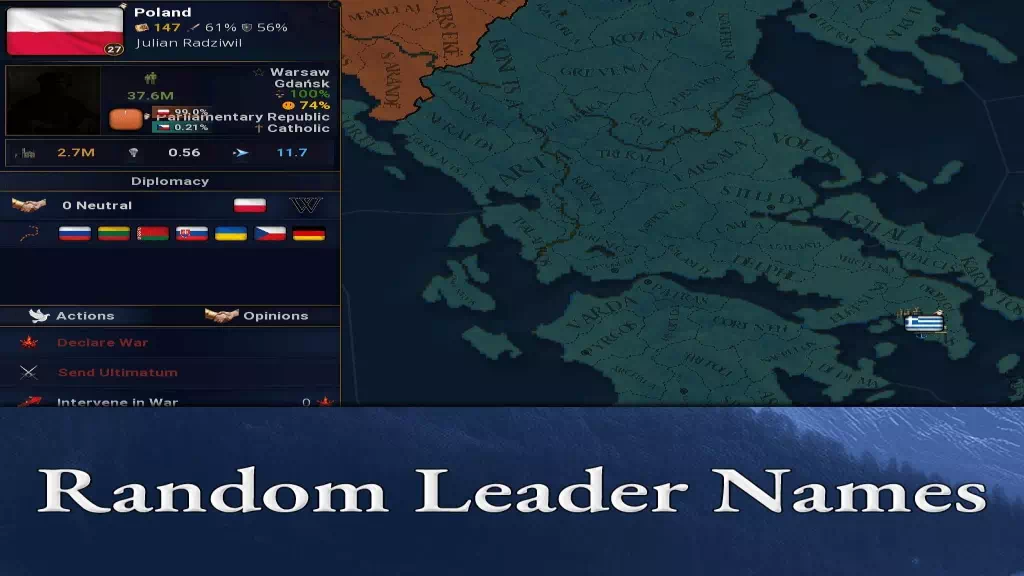 AoH 2 DE: Random Leader Names
