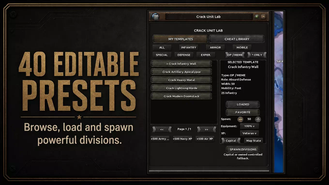 HoI 4: Division Lab